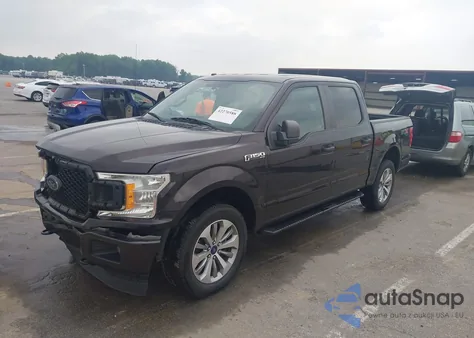2018 Ford F-150 Xl из США, поврежденный, VIN 1FTEW1EP3JFD67926